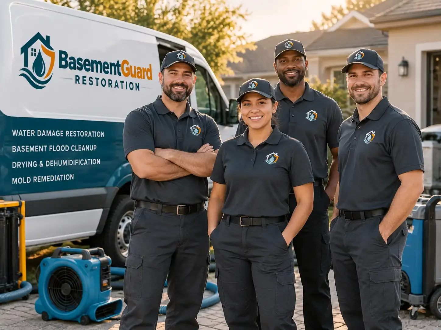 Basement Water Damage Restoration company in Castella, CA